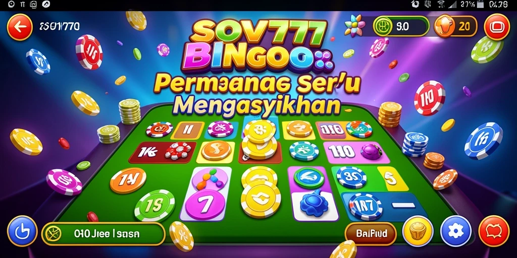 Tampilan gameplay SOV777 menunjukkan keseruan permainan Bingo.